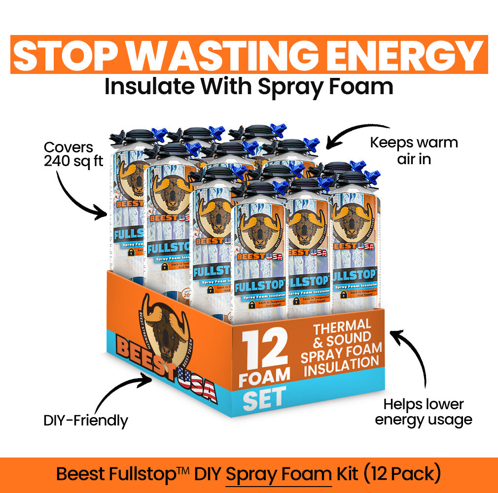 BEEST FullStop™ Spray Foam Insulation Kit