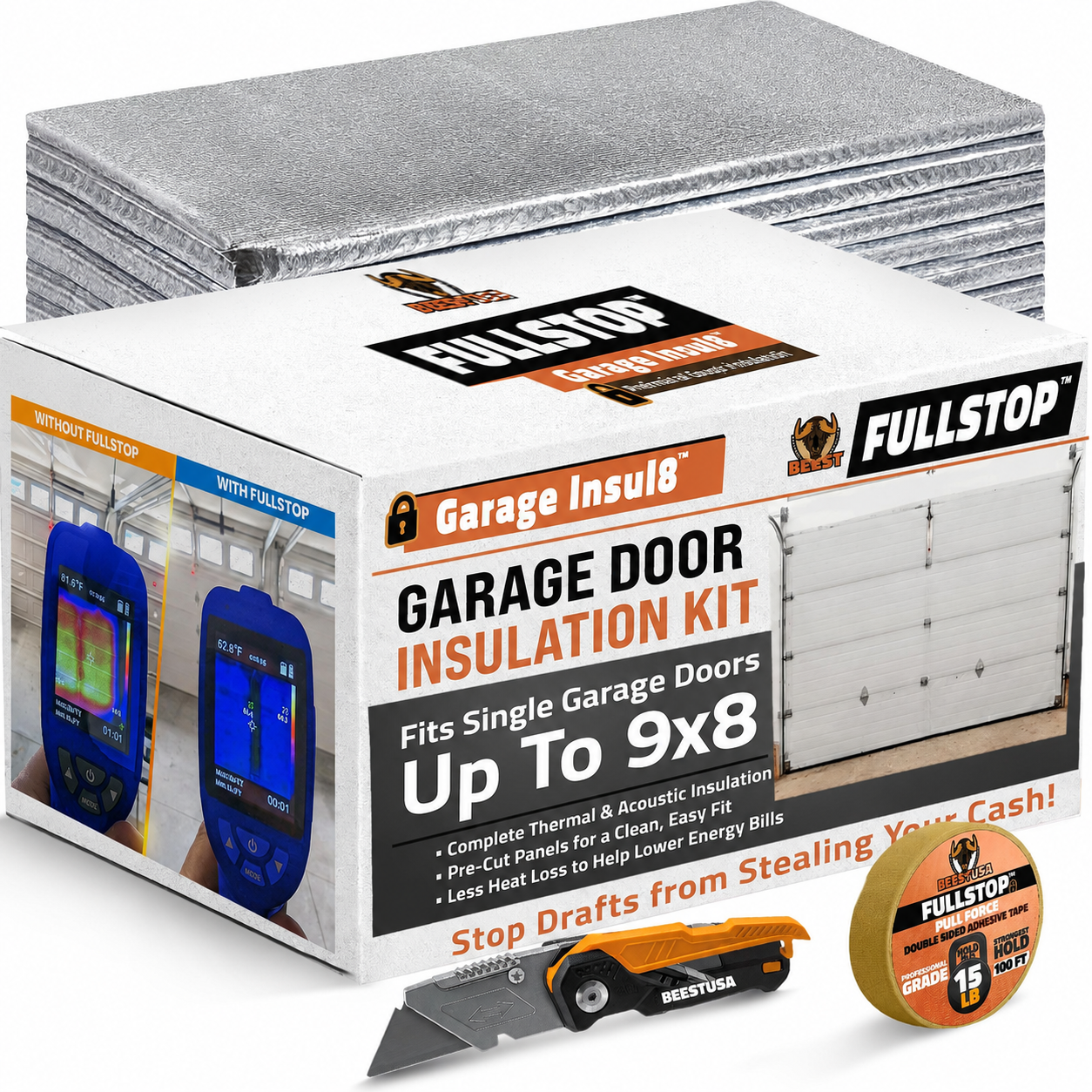 BEEST FullStop™ Garage Insul8™ Insulation Kit