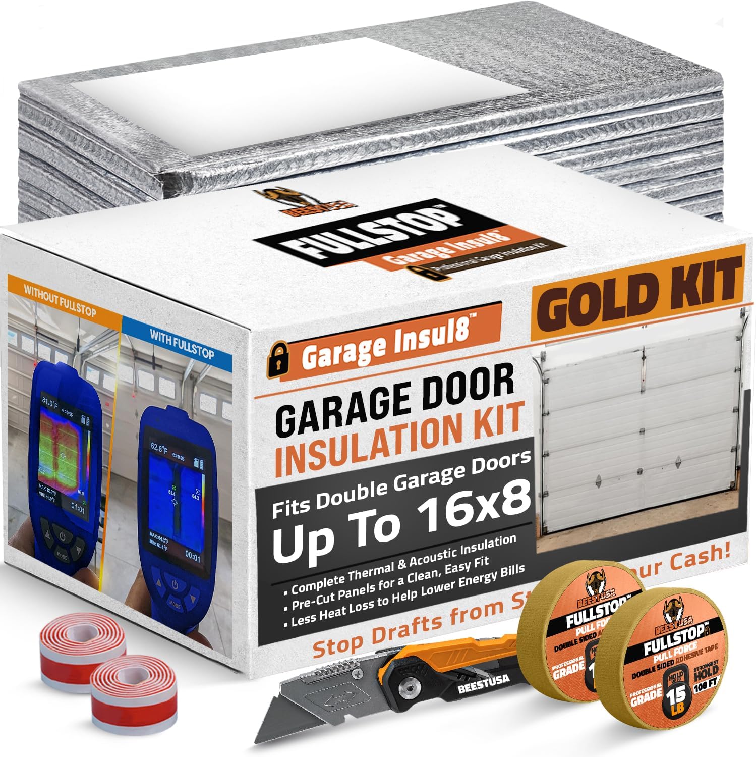 BEEST FullStop™ Garage Insul8™ Insulation Kit