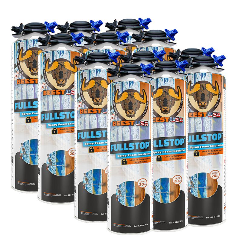 (Original Formula) BEEST FullStop™ Spray Foam Insulation - 12 Pack