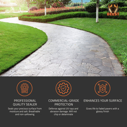 BEEST PS-8600 Concrete, Paver, and Stone Sealer