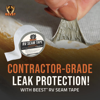 BEEST RV Seam Tape, Waterproof Tape & RV Roof Sealant