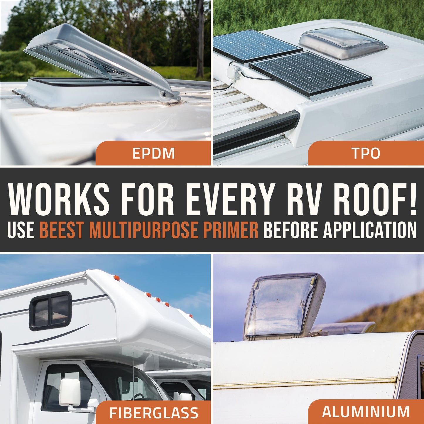 BEEST RV Roof Sealant (Liquid Rubber Coating)