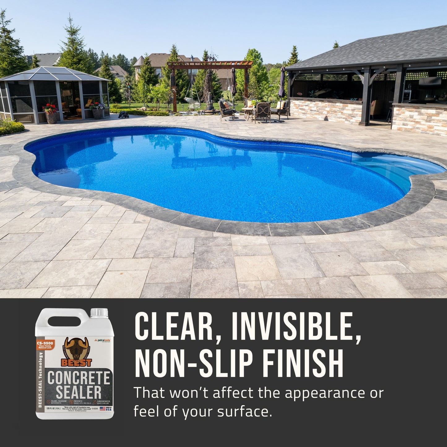 BEEST CS-9500 Concrete Paver & Stone Sealer