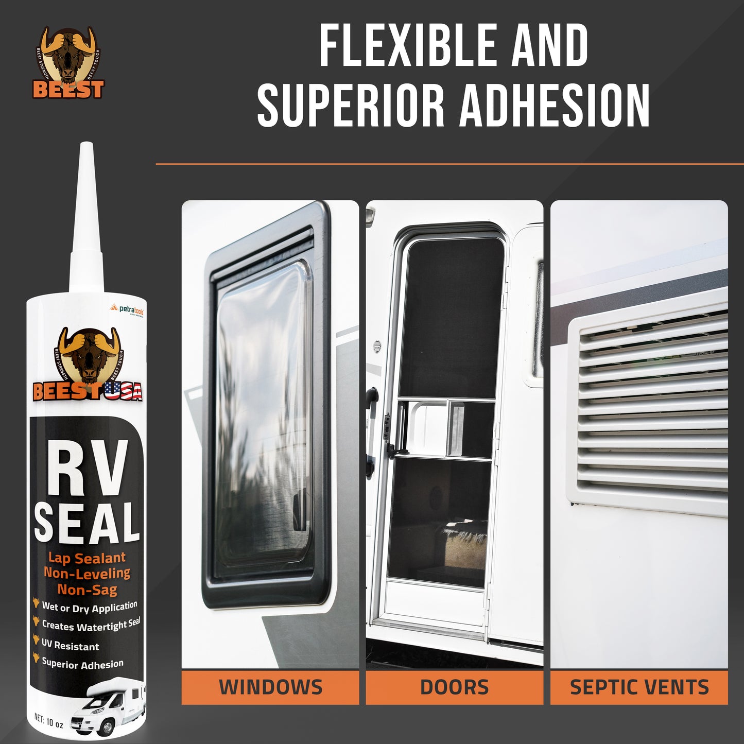 BEEST Lap Sealant (Non-Leveling Tube)