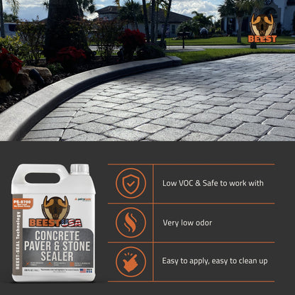 BEEST PS-8700 Concrete, Paver, and Stone Sealer