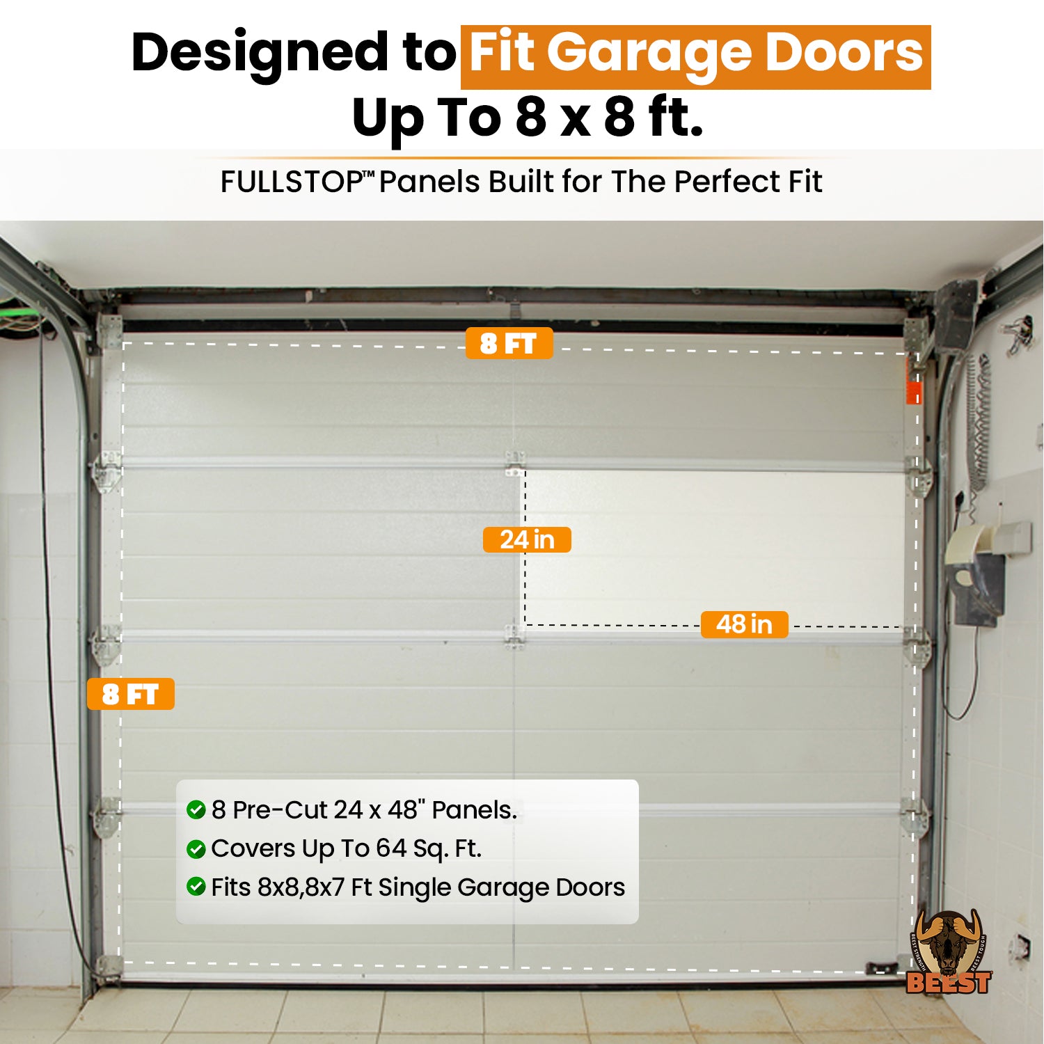 BEEST FullStop™ Garage Insul8™ Insulation Kit