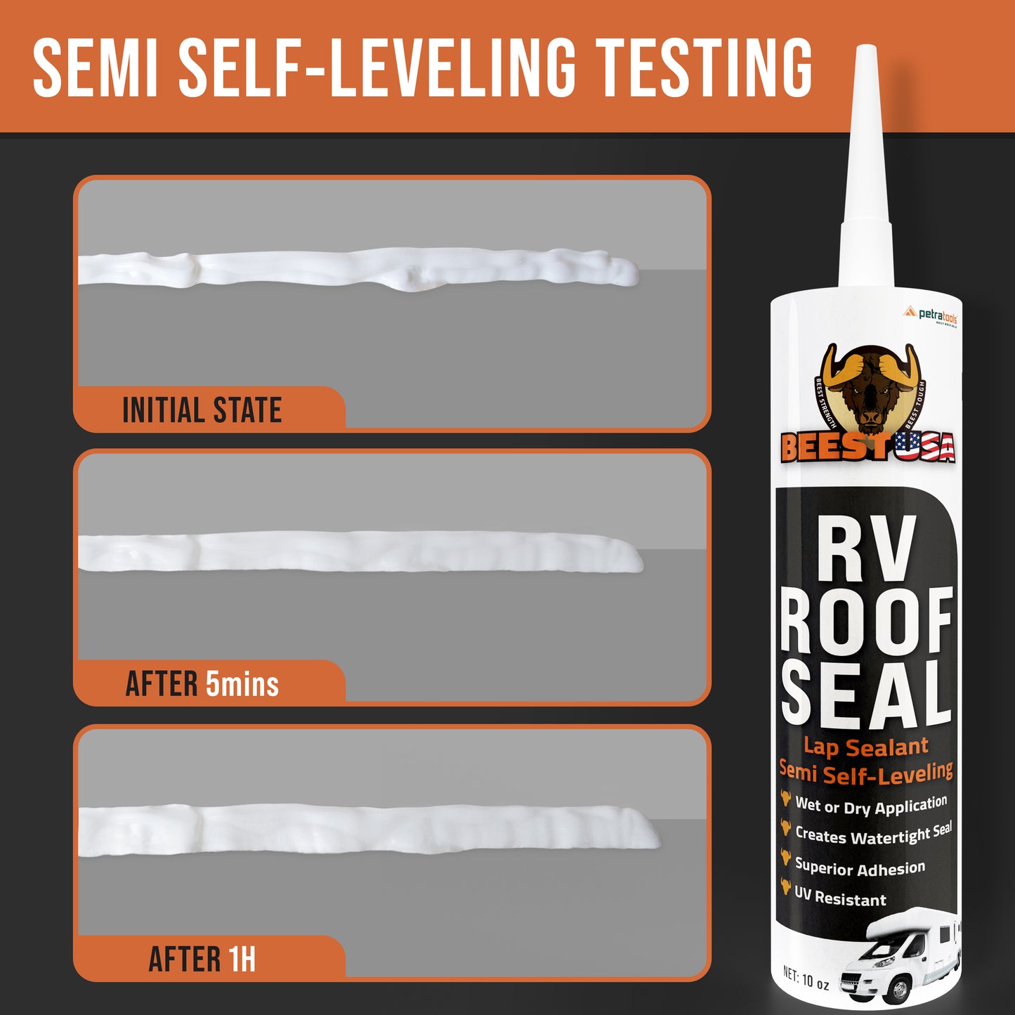 BEEST Lap Sealant (Semi Self-Leveling Tube)