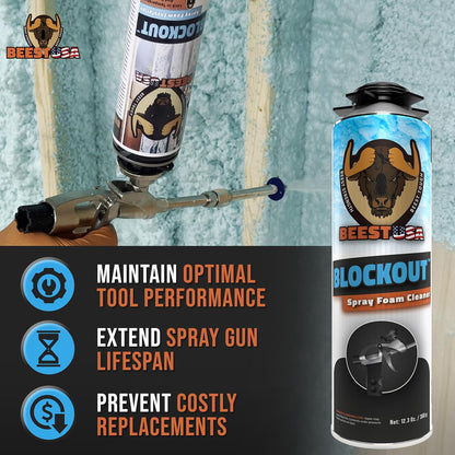 BEEST - Spray Foam Gun Cleaner - 12.3 oz Can