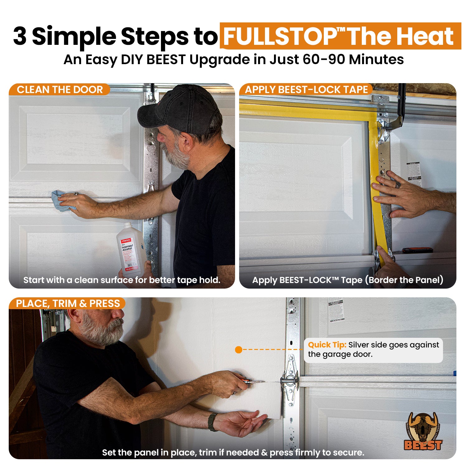BEEST FullStop™ Garage Insul8™ Insulation Kit
