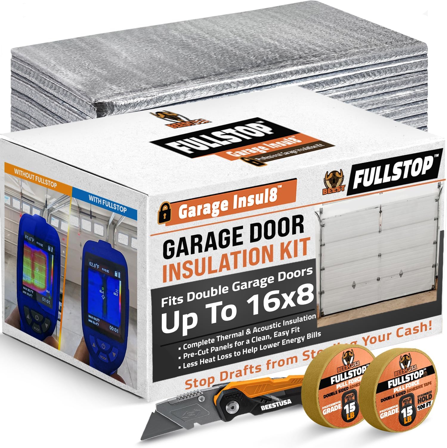 BEEST FullStop™ Garage Insul8™ Insulation Kit