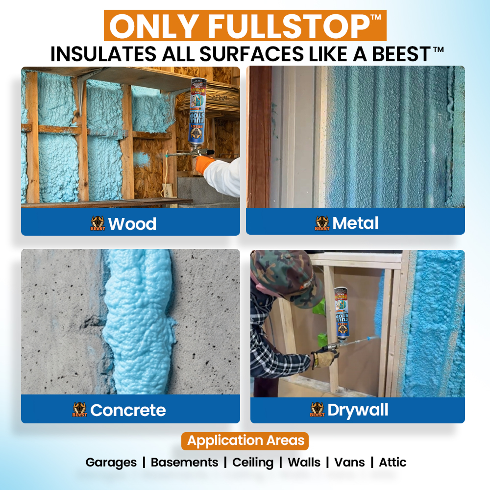 BEEST FullStop™ Spray Foam Insulation Kit