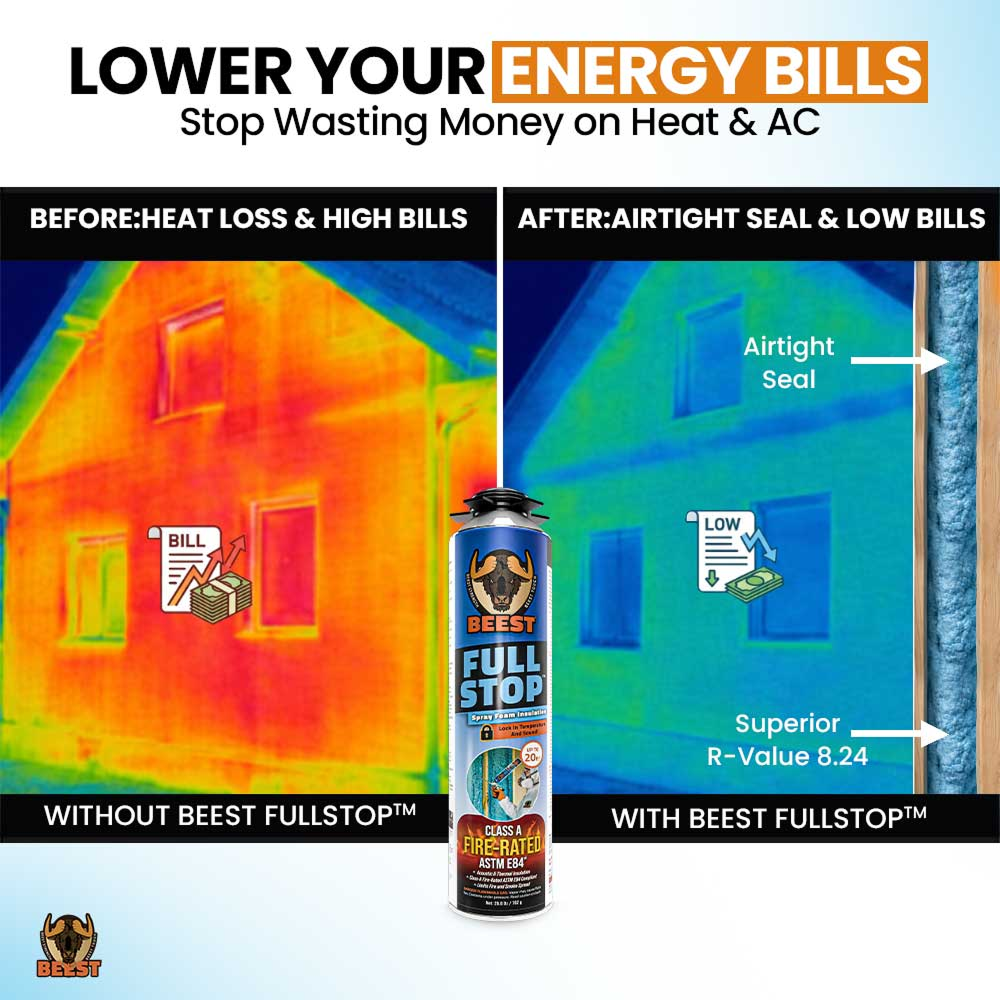 BEEST FullStop™ Spray Foam Insulation Kit
