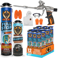 12 Pack - FullStop Foam Insulation Cans
