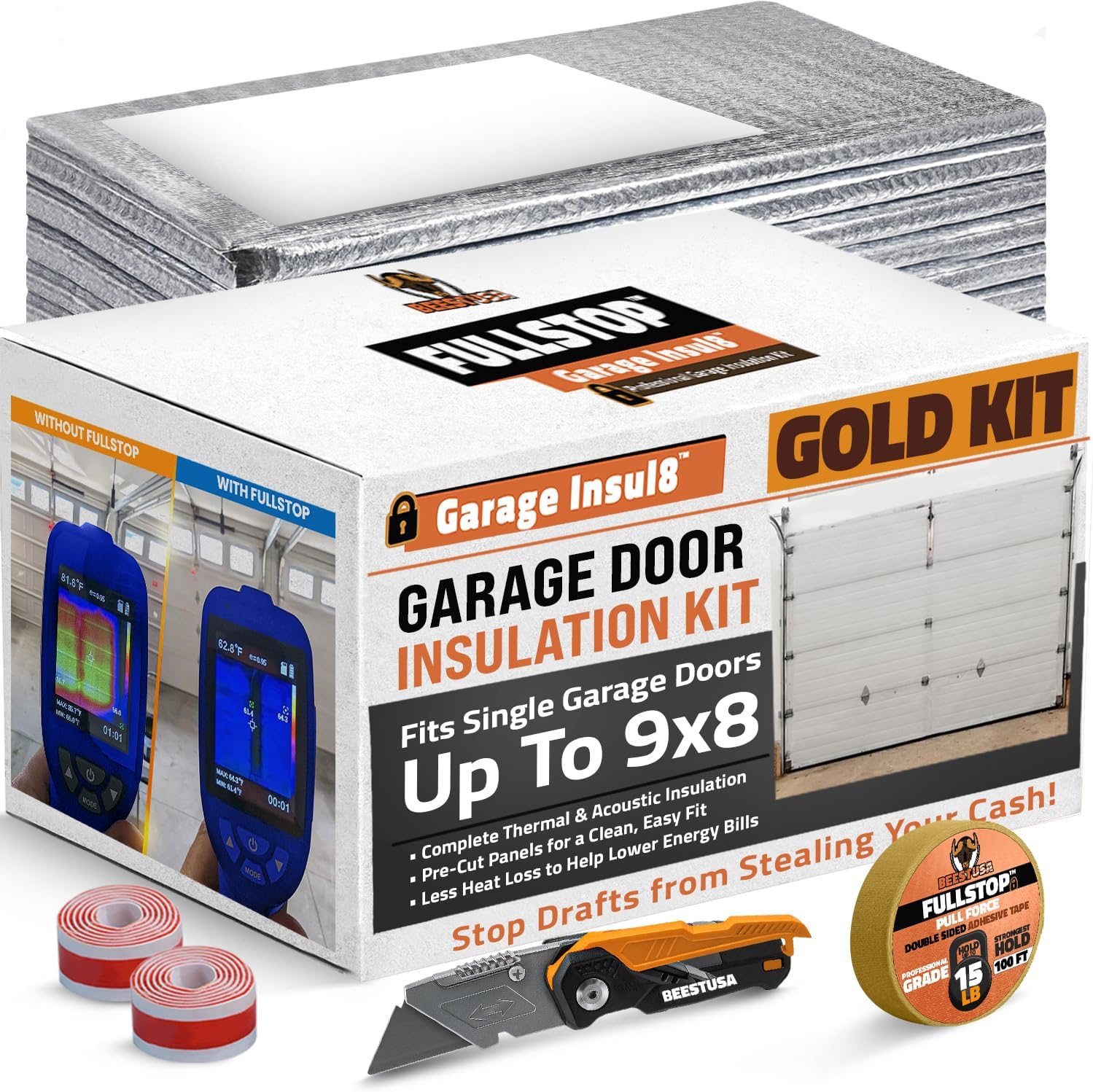 BEEST FullStop™ Garage Insul8™ Insulation Kit