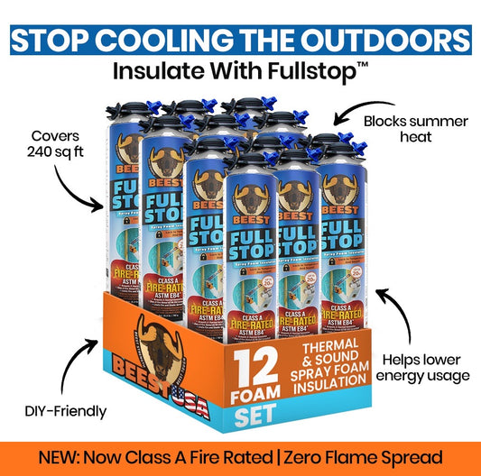 BEEST FullStop™ Spray Foam Insulation Kit