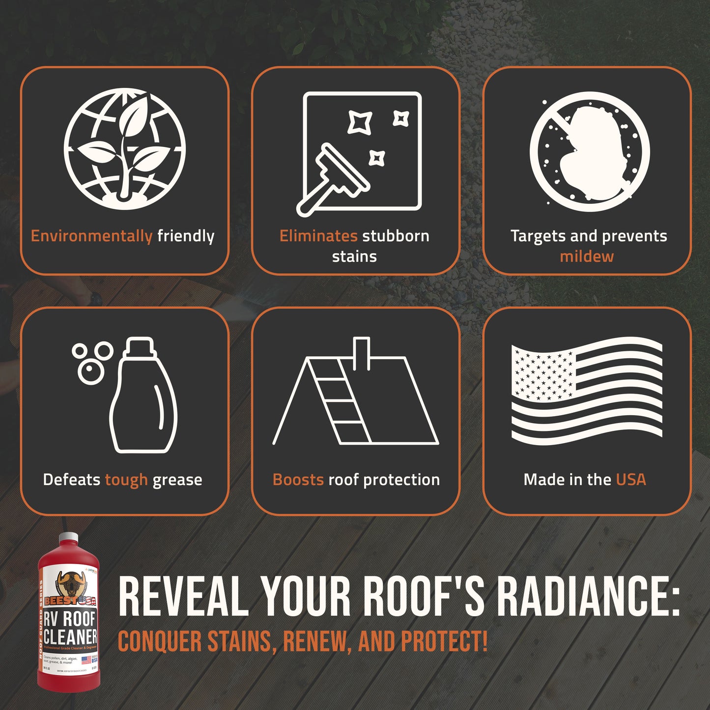BEEST RV Roof Cleaner 32oz