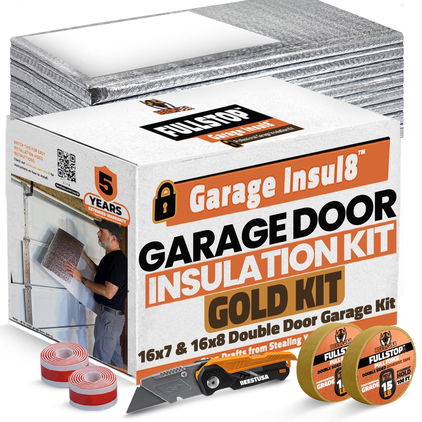 BEEST FullStop™ Garage Insul8™ Insulation Kit