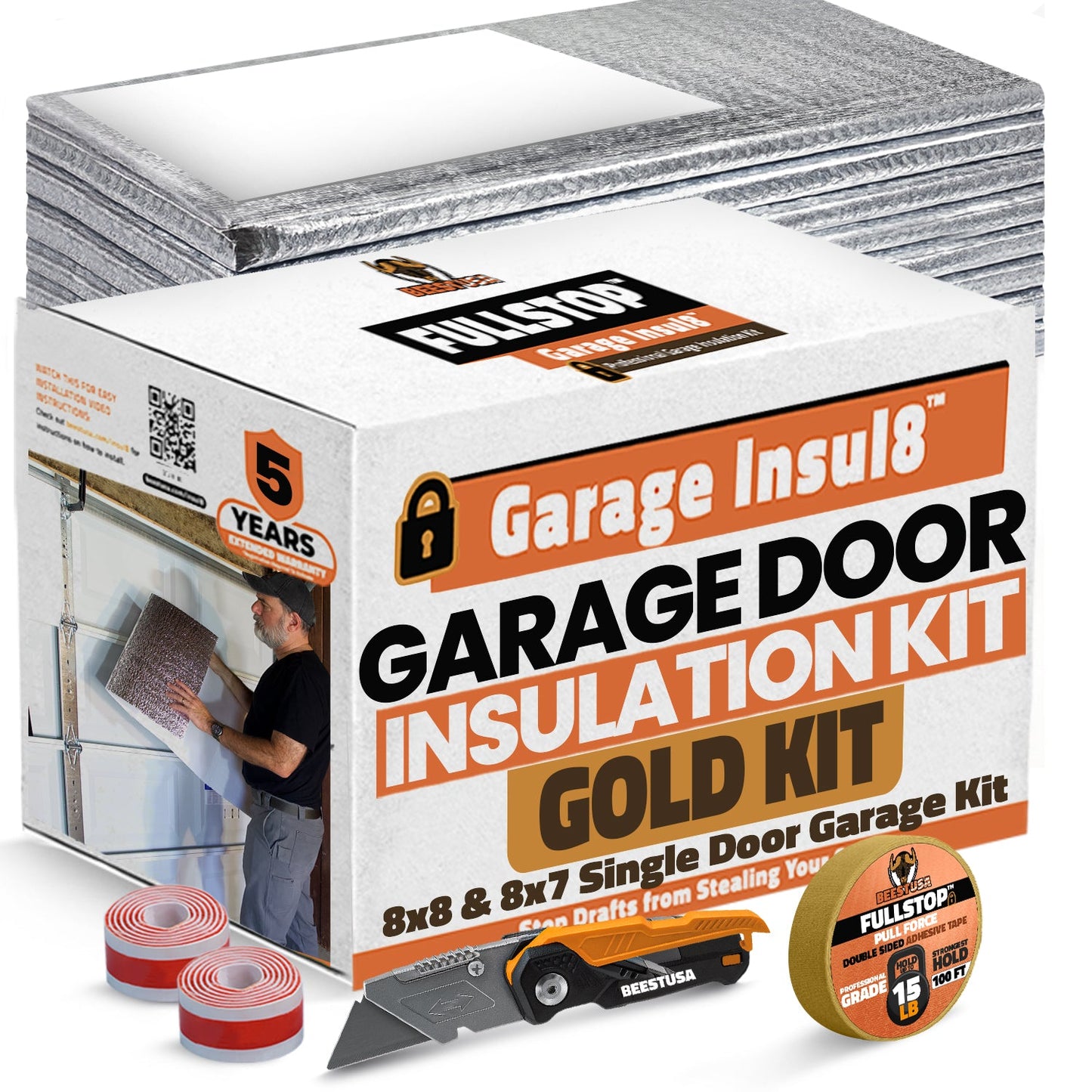 BEEST FullStop™ Garage Insul8™ Insulation Kit