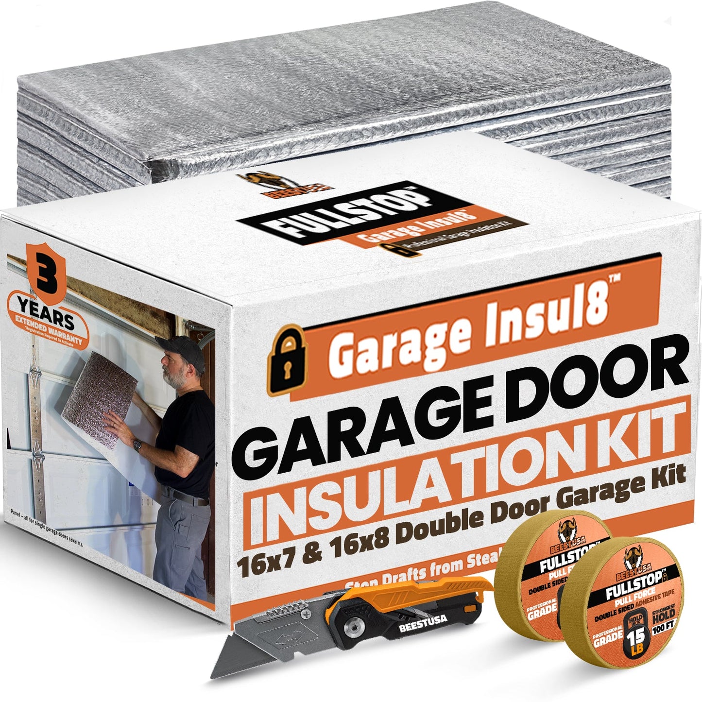 BEEST FullStop™ Garage Insul8™ Insulation Kit