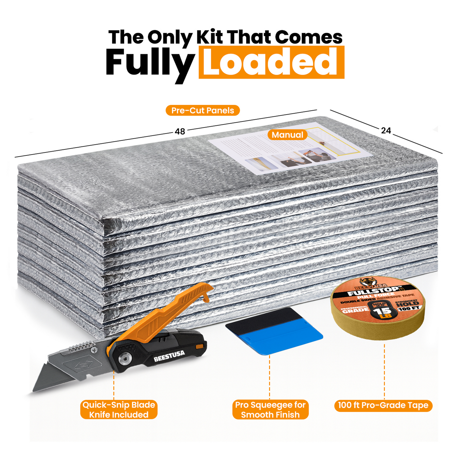 BEEST FullStop™ Garage Insul8™ Insulation Kit